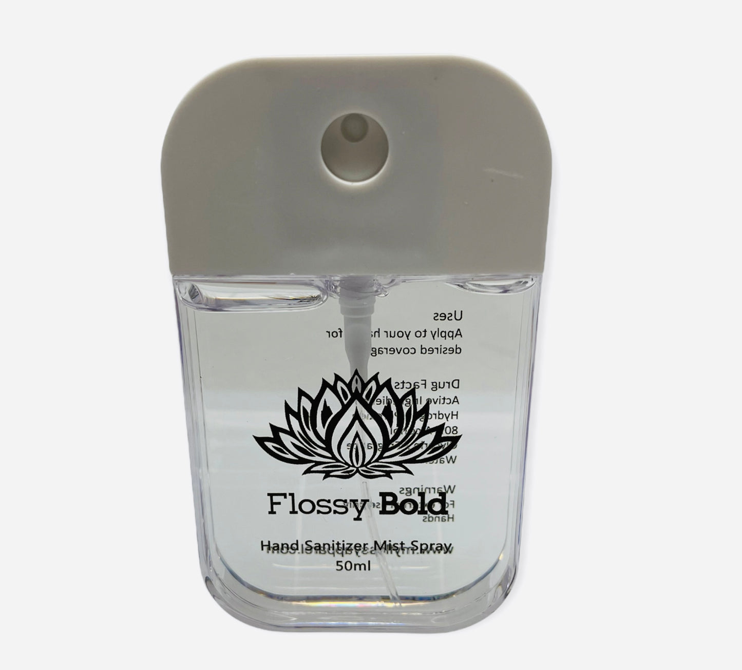 Leather Refillable Hand Sanitizer Mist Spray