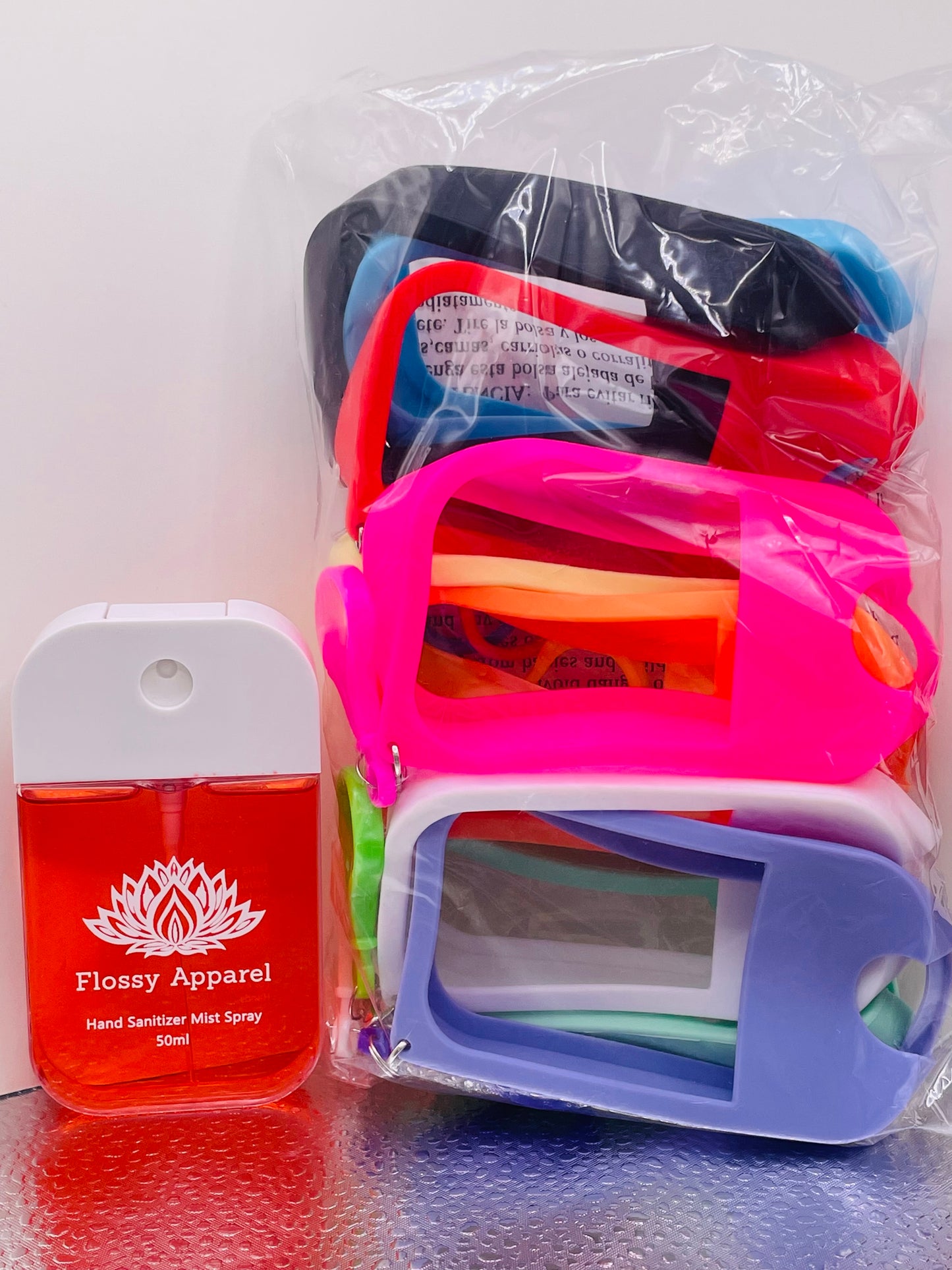 Strawberry Hand Sanitizer With 9 Cover Shields