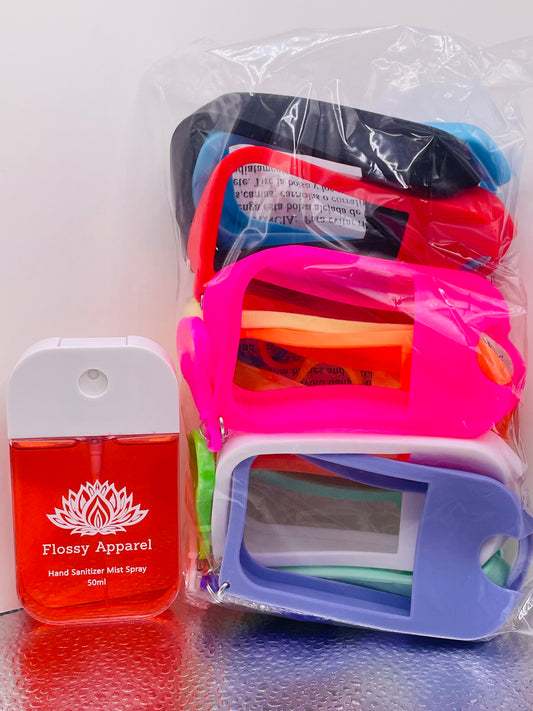 Strawberry Hand Sanitizer With 9 Cover Shields