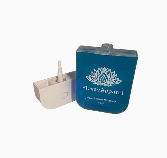 Blue Cotton Candy Refillable Hand Sanitizer Mist Spray