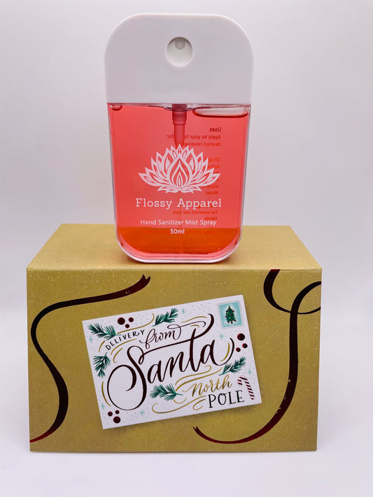 Mistletoe Refillable Hand Sanitizer Mist Spray