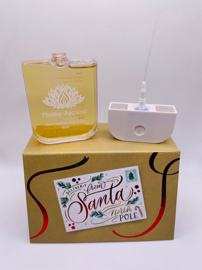Apple Cider Refillable Hand Sanitizer Mist Spray