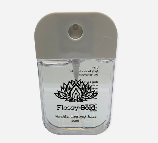 Leather  Refillable Hand Sanitizer Mist Spray