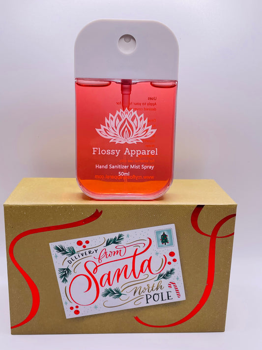 Candy Cane Refillable Hand Sanitizer Mist Spray