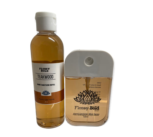 Teakwood Hand Sanitizer W/ Refill