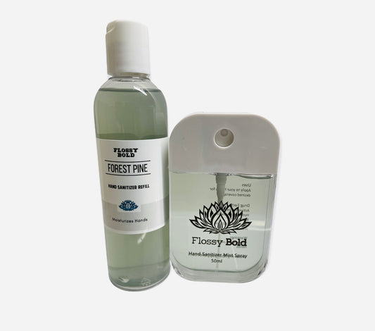 Forest Pine Hand Sanitizer Mist Spray / W Refill